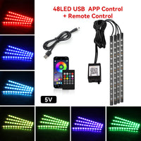 48LED USB APP Remote