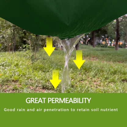 Heavy duty non-woven floor covering weed barrier, green, non-woven fabric, suitable for gardens, courtyards, farms, orchards