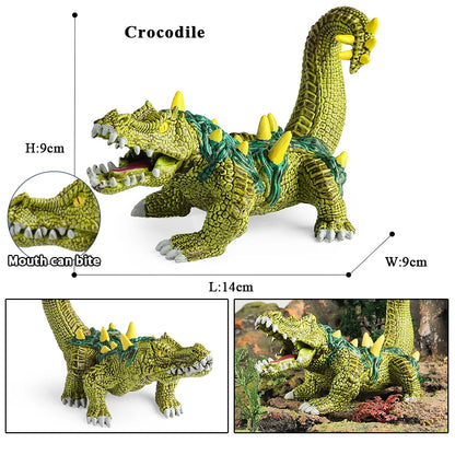 Oenux Mythical Dinosaur Dragon Tiger Golem Lion Snowmen Cattle Model Action Figures Artistical Decoration Collection Kid  Toy