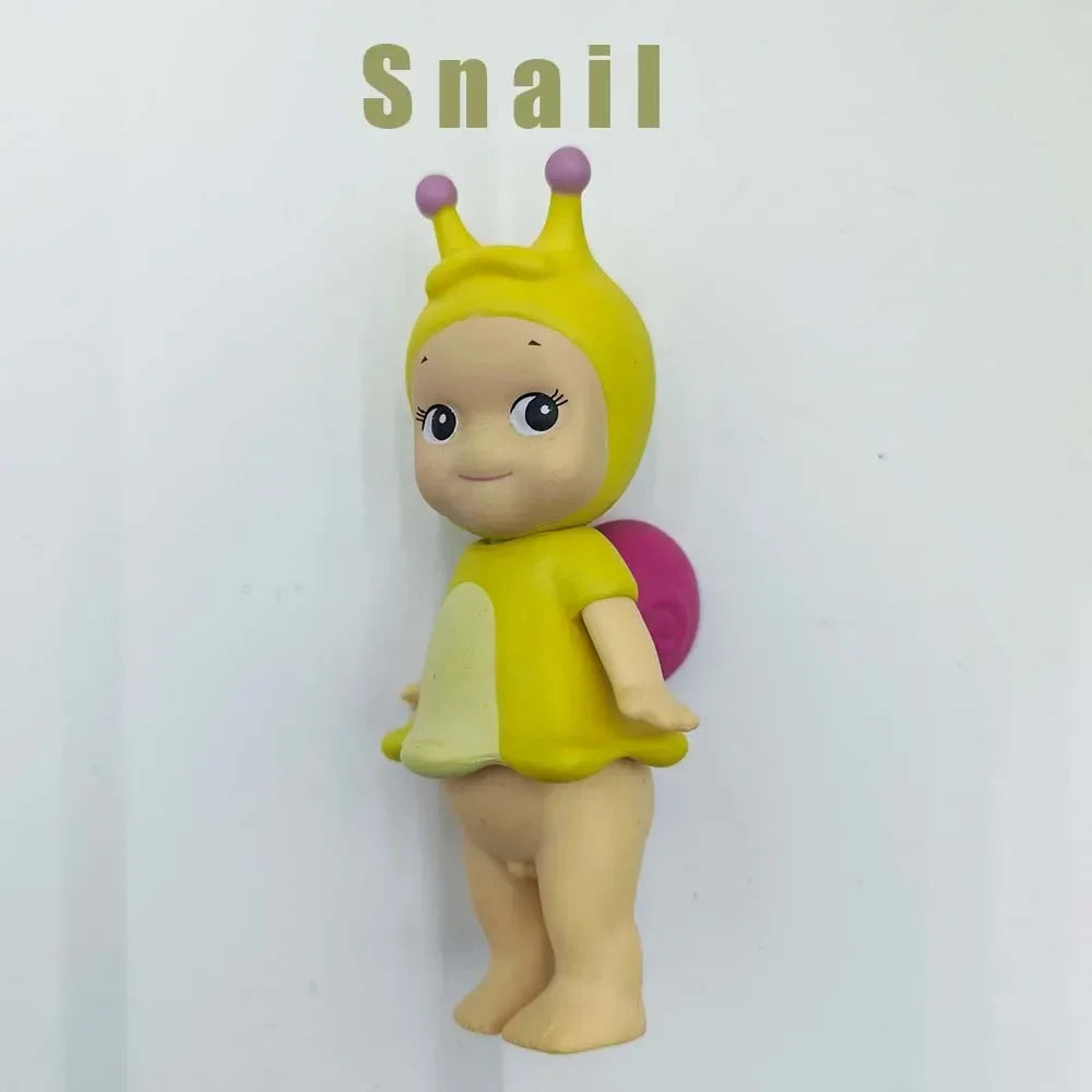 Sonny Angel Bug'S World Blind Box Ladybug Ant Snail Angel Cute Doll Mini Figure Anime Handmade Ornament Model Decor Toys Gift