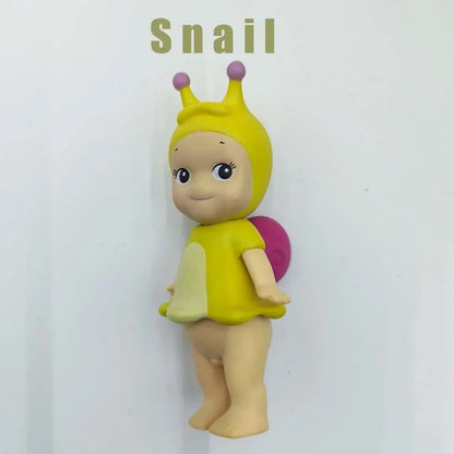 Sonny Angel Bug'S World Blind Box Ladybug Ant Snail Angel Cute Doll Mini Figure Anime Handmade Ornament Model Decor Toys Gift