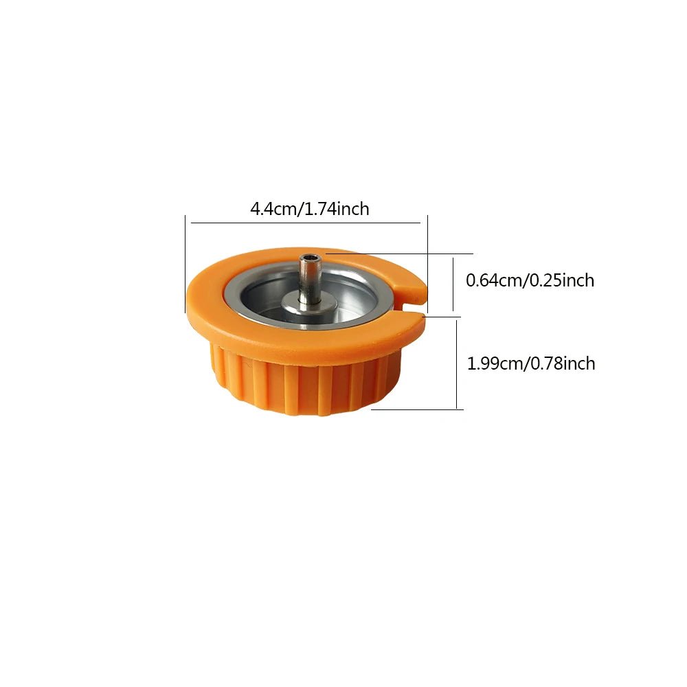 Outdoor Camping Gas Tank Adapter Cassette Interface Threaded Gas Tank Adapter Cassette Adapter Thread to Bayonet Converter