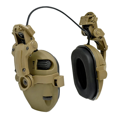 Active Helmet Mounted Earmuffs For Shooting Electronic Hearing Protection Ear Protect Noise Reduction Active Hunting Headphone