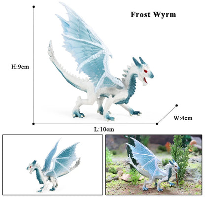 Oenux Simulation Dinosaur Dragon Turtles Fire Bull Orangutan Magma Golem Animal Model Action Figures Pvc Collection Kid Toy Gift
