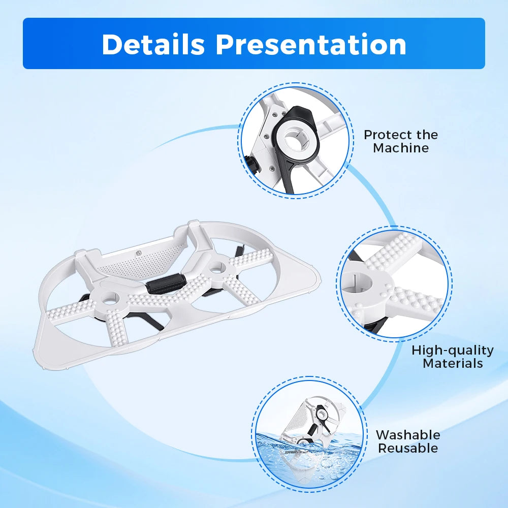 For Dreame X40 Ultra/X30 Ultra/L30 Ultra/S30PU/L10s Ultra Gen 2/L10s Pro Ultra Robot Arm Series Base Station Cleaning Tray Parts
