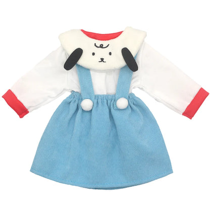 Baby Born Doll Outfits For 13-18 Inch Newborn Doll Cute Jumpers Rompers Suit+Shoes Doll Accessories Festival Birthday Gift