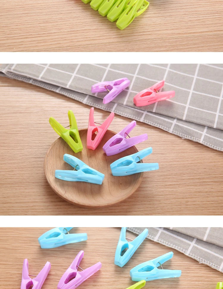 80/40/20PCS - Clothes drying clip, sock clip, windproof clip - suitable for drying clothes, socks, blankets, etc