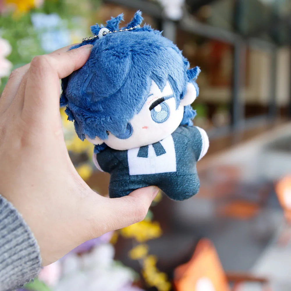 10cm Cosplay Anime Cartoon Plush Toy Joker Yuuki CROW Makoto Soft Starfish Body Squeaking Plush Doll Kids Gifts Home Decor