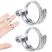 2Pcs Silver