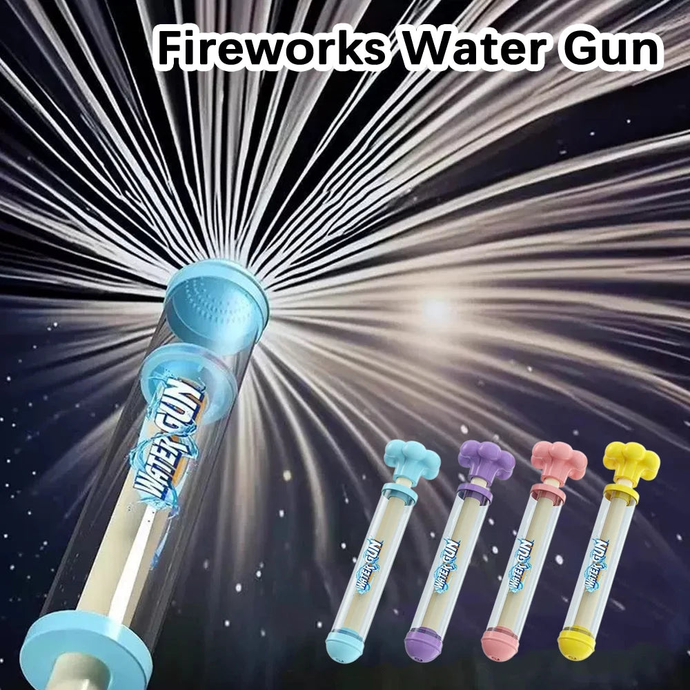 Water Gun Children's Water Fights Games Kid Summer Interactive Pull-Out Water Spray Toys Photography Atmosphere Props