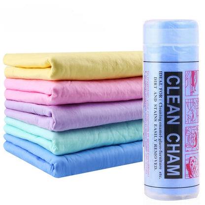43*32cm PVA Car Wash Towel Soft Strong Absorbent Cleaner Car Accessories Auto Care Cleaning Cloth Hair Drying Deerskin Towels