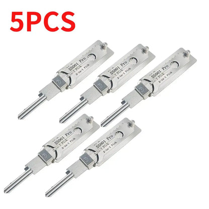 1-5X Lockpicking Lock Decoder SS001 O-ring Pickup Kit Pick Locksmith Tools Key Decoder Precision Hook Door Maintenance Repair
