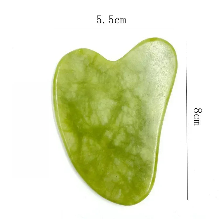 Natural Jade Roller Face Gua Sha, Natural Stone, Body Neck Massager, Acupoint, Eye Care Spa Massage Tools Massage Visage Lifting