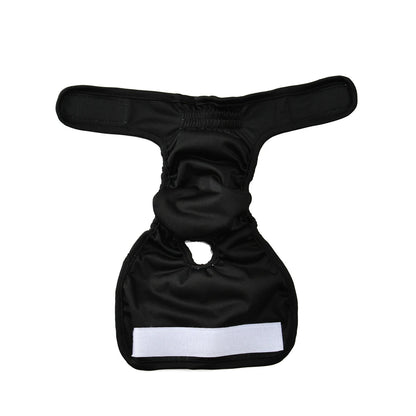 3Pcs Washable Female Dog Diapers Elastic Breathable Pet Nappies Reusable Pets Menstrual Period Panties For Small Medium Dogs Pug