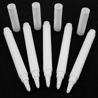 Liquid Chalk Erasable Pen 3-100Pcs White Marker for Glass Windows Blackboard Chalkboard Whiteboard Marker Drawing Chalk Pens