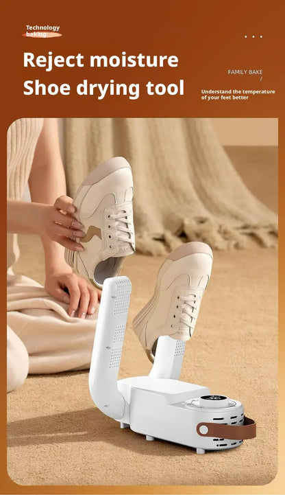 All-in-1 Smart Shoe Dryer Portable Automatic Fast Drying with Deodorization & Sterilization – Perfect for Home and Dorm Living