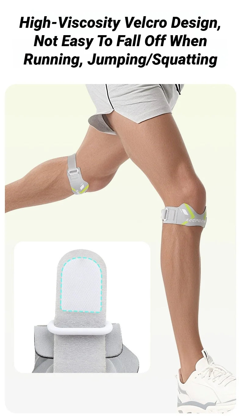 1PCS Basketball Strap Patella Band Protection Kneecap Knee Tendon Support Strape Brace Adjustable Absorption Compression Pad