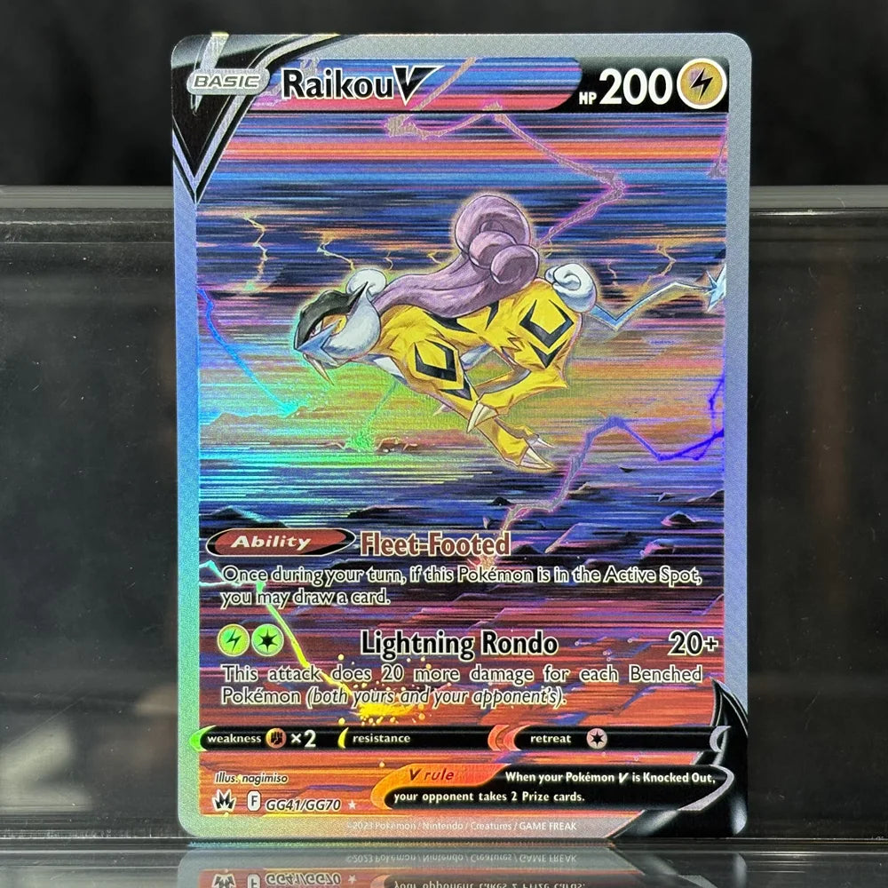 PKM Single Foil Cards Kieran Suicune Eevee$Snorlax Buddy-Buddy Poffin Eevee Classic Game Collection Cards PTCG Proxy Cards
