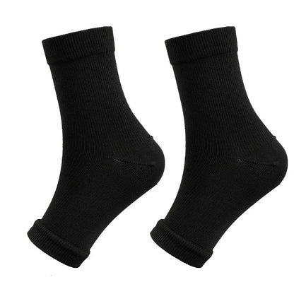 1Pair Neuropathy Socks Ankle Protector Anti Fatigue Compression Foot Sleeve Support Brace Socks Exercise Sports Protective Gear