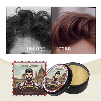 Long Lasting Stying Wax Fluffy Hair Pomade Wax Keep Hair Oil Edge Control Barbershop Tools Salon Hairdressing Mud Hair Styling