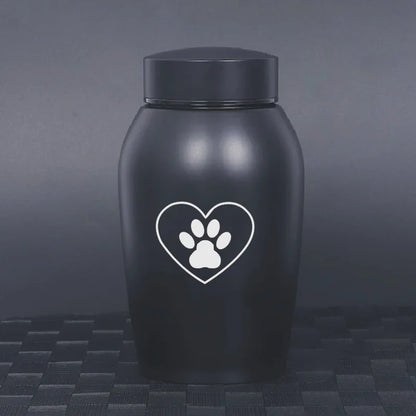 2025 Stainless Steel Dog Ashes Urn Dog Cat Bird Mouse Cremation Ashes Urn Pet Souvenir Jar Sealed Funeral for Dogs Supplies
