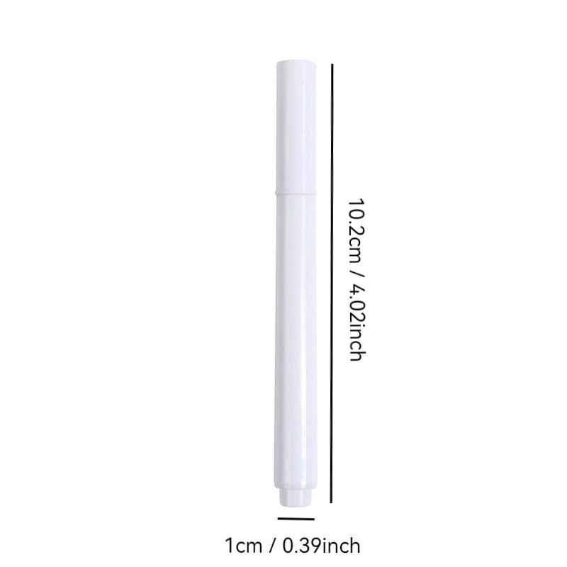 Liquid Chalk Erasable Pen 3-100Pcs White Marker for Glass Windows Blackboard Chalkboard Whiteboard Marker Drawing Chalk Pens