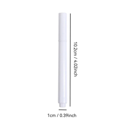 Liquid Chalk Erasable Pen 3-100Pcs White Marker for Glass Windows Blackboard Chalkboard Whiteboard Marker Drawing Chalk Pens