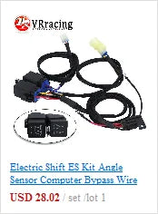 Universal Auto Car Power Window Switch Lifting Switch 5 Pin DC 12V 20A Blue/Red Light Color And Harness