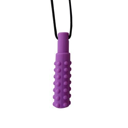 1pcs Silicone Teether Kids Chew Necklace Sensory Chewy Pendant Oral Motor Toys Therapy Tools for Autism ADHD Children's Goods