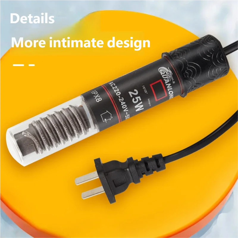 USB Mini Aquarium heating rod for Small Fish Tank 26°C Constant Temperature Aquarium Heater Submersible Thermostat Heater 10W