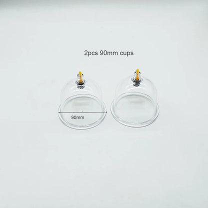 Big Size Vacuum Cupping Breast & Buttocks Enlargement Massager Suction Pump Machine Butt Lifting Device Back Massage Cans