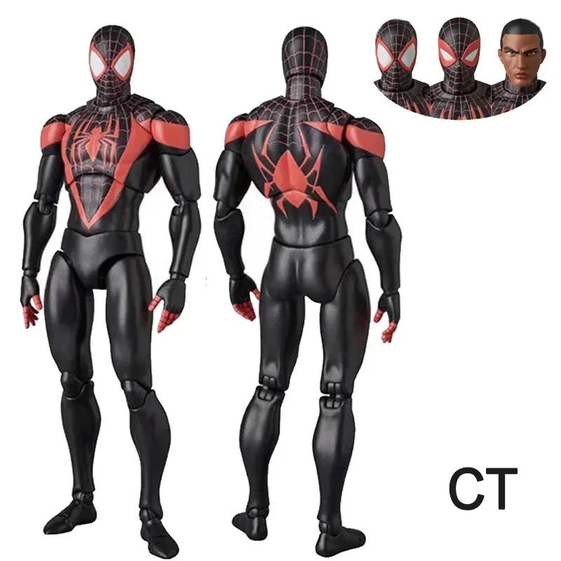 CT Toys 092 Figure 2099 Spider Man Across The Spider-verse Miles Morales SHF Action Figure Model Figurine Collection Toys Gifts