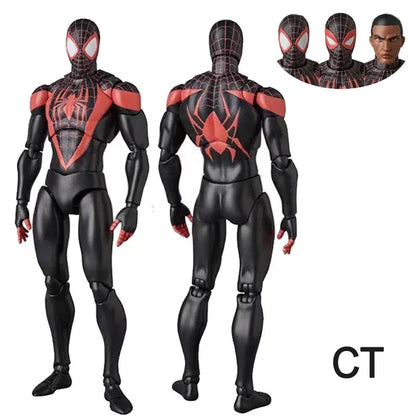 CT Toys 092 Figure 2099 Spider Man Across The Spider-verse Miles Morales SHF Action Figure Model Figurine Collection Toys Gifts