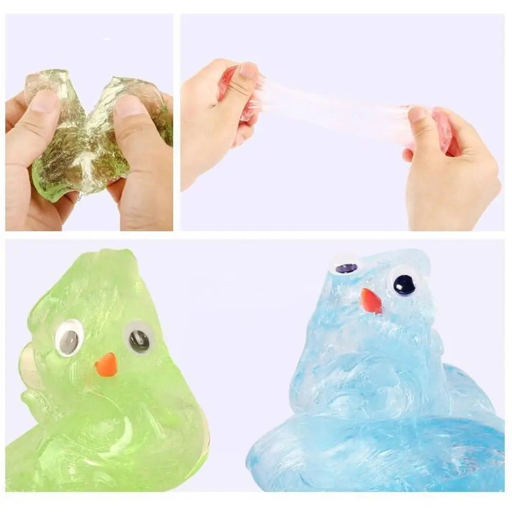 1.76oz (50g) Non-Newtonian Putty – Ultra-Shiny Slime Crystal, Stress Relief Toy for Teens & Adults, Never Dries Out, Great Gift