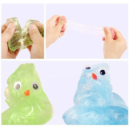 1.76oz (50g) Non-Newtonian Putty – Ultra-Shiny Slime Crystal, Stress Relief Toy for Teens & Adults, Never Dries Out, Great Gift