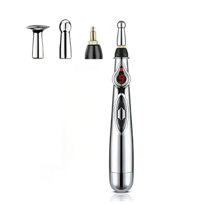 2/3/5 Heads Electronic Acupuncture Pen Safe Acupuncture Electric Massage Pen 9th Gear Meridian Energy Meridian Pen Neck