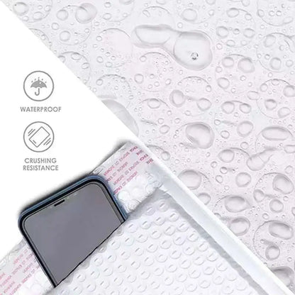 Pearlescent Bubble Mailers Padded Envelopes, Self-Adhesive Waterproof Shipping Bags with Foam Lining for Packaging and Mailing