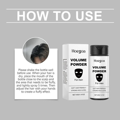 Volumizing Hair Powder Long-Lasting Oil Control Fluffy Hair Powder Increase Hair Volume Enhancing Styling Hair Treatment Salon