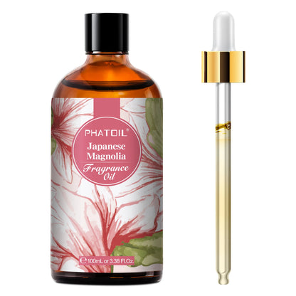PHATOIL 100ml Fragrance Oil with Dropper White Musk Orange Blossom Bubble Gum Baby Powder Coffee Essential Oil For  Aromatherapy