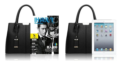 New luxury women's leather bag, well-known designer brand handbag, women's handbag wallet, fashionable shoulder bag