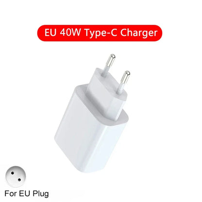 PD 40W Fast Charger For iPhone 15 11 12 13 14 16 Pro Max Quick Charging Cable For iPhone 16 15 14 Plus Charger Phone Accessories