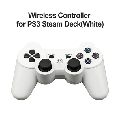 Bluetooth PS3 wireless gamepad gamepad vibration neutral wireless environmental protection ABS material snowflake button Perfect