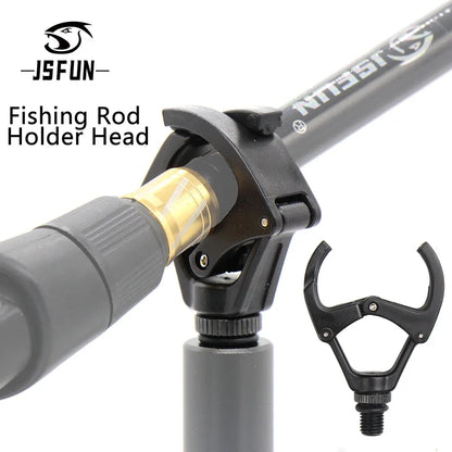JSFUN 1/2/3Pcs Carp Fishing Rod Rest Head for Bank Sticks Rod Holder Carp Coarse Fishing
