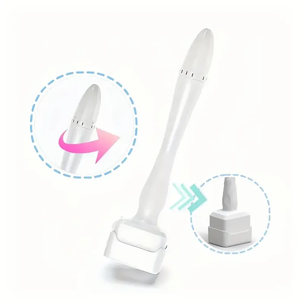 Professional Derma Stamp Roller Adjust Micro Needle DRS 140A Dermastamp Microneedle Microneedling Beauty Skin Care Tool 0.2mm