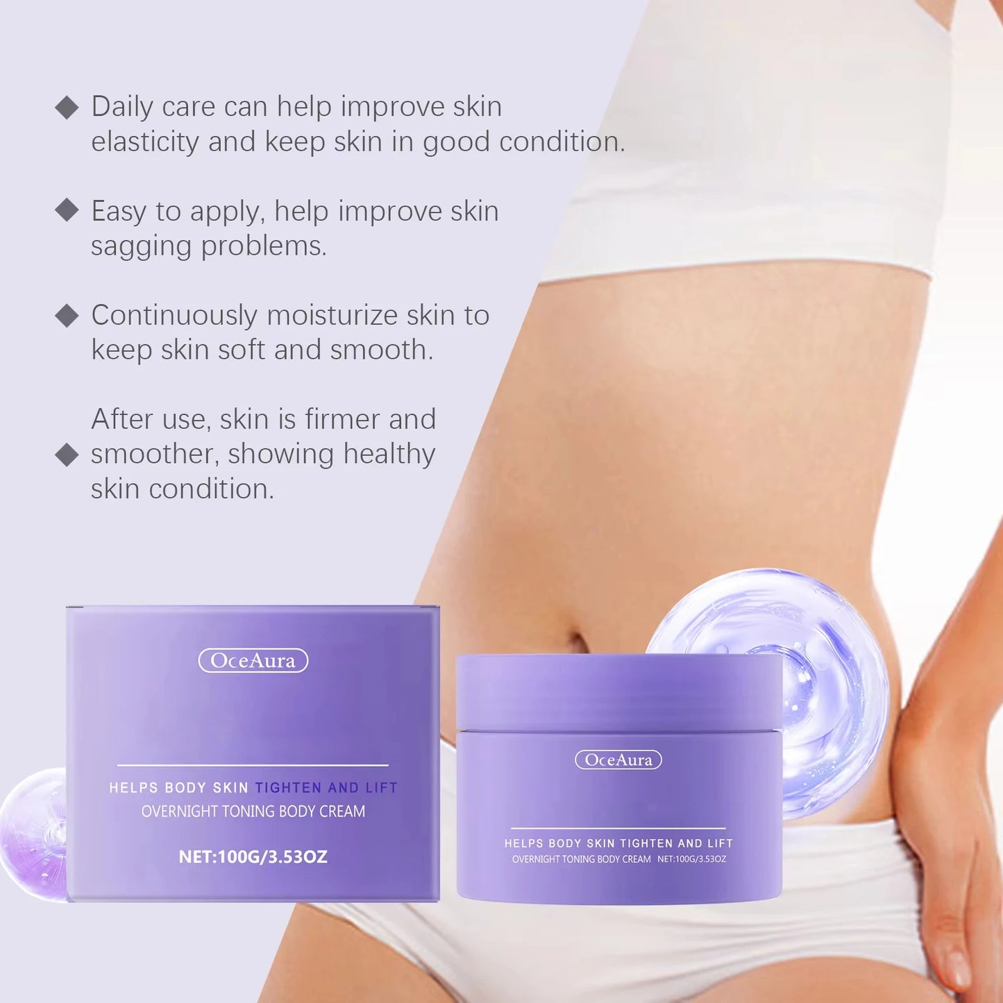 Overnight Toning Whip Body Lotion For Loose Skin Overnight Toning Body Whip Toning Whip Overnight Toning Body Firming Skin Care