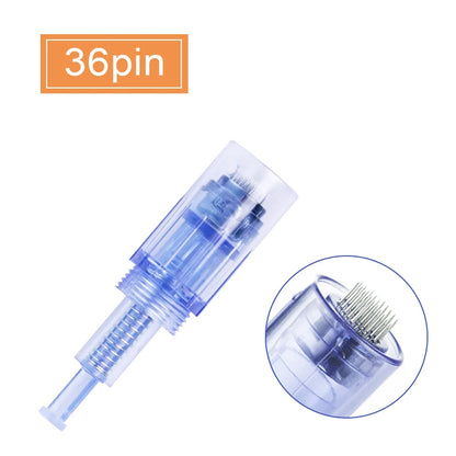 10PCS Derma Pen Needles Screw Cartridge Replacement Heads For Nano Microneedling Pen MicroNeedle Derma Stamp Skin Care