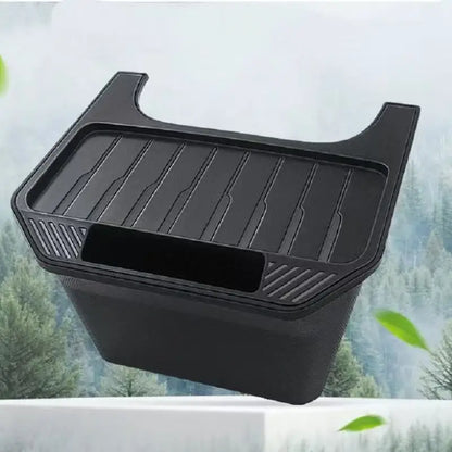 Car Rear Center Console Storage Bin, Auto Waste Bin Umbrella StorageBox, Interior Car Decor Accessories