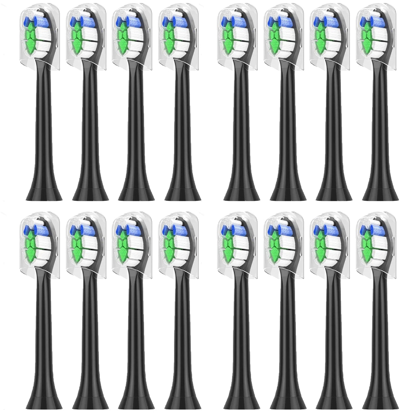 4/8/12/16 Pcs Replacement Toothbrush Heads Compatible with Philips Sonicare Electric Toothbrush Refills for 1100 2100 4100 5100