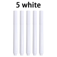 5Pcs white