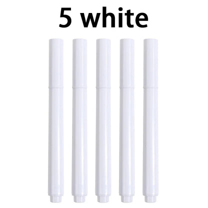 Liquid Chalk Erasable Pen 3-100Pcs White Marker for Glass Windows Blackboard Chalkboard Whiteboard Marker Drawing Chalk Pens